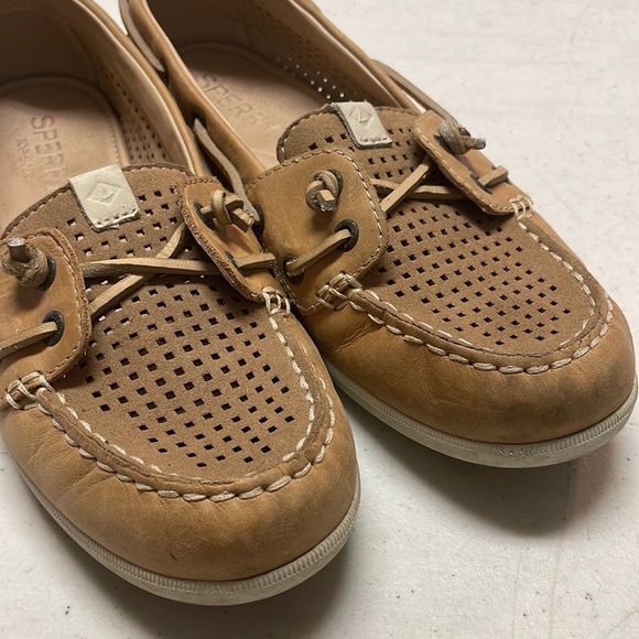 🎉HP🎉Sperry Top Sider Perforated Boat Shoes - Picture 12 of 12